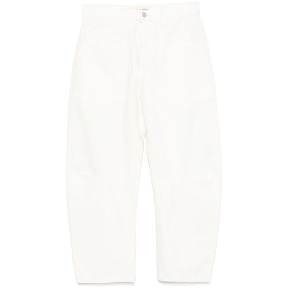 Nili Lotan White Denim - Tapered Jeans Women